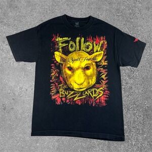 WWE Authentic Bray Wyatt Follow The Buzzards Black T Shirt Mens Large Wrestling